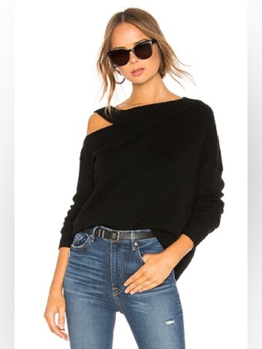 Vince Off Shoulder Pullover